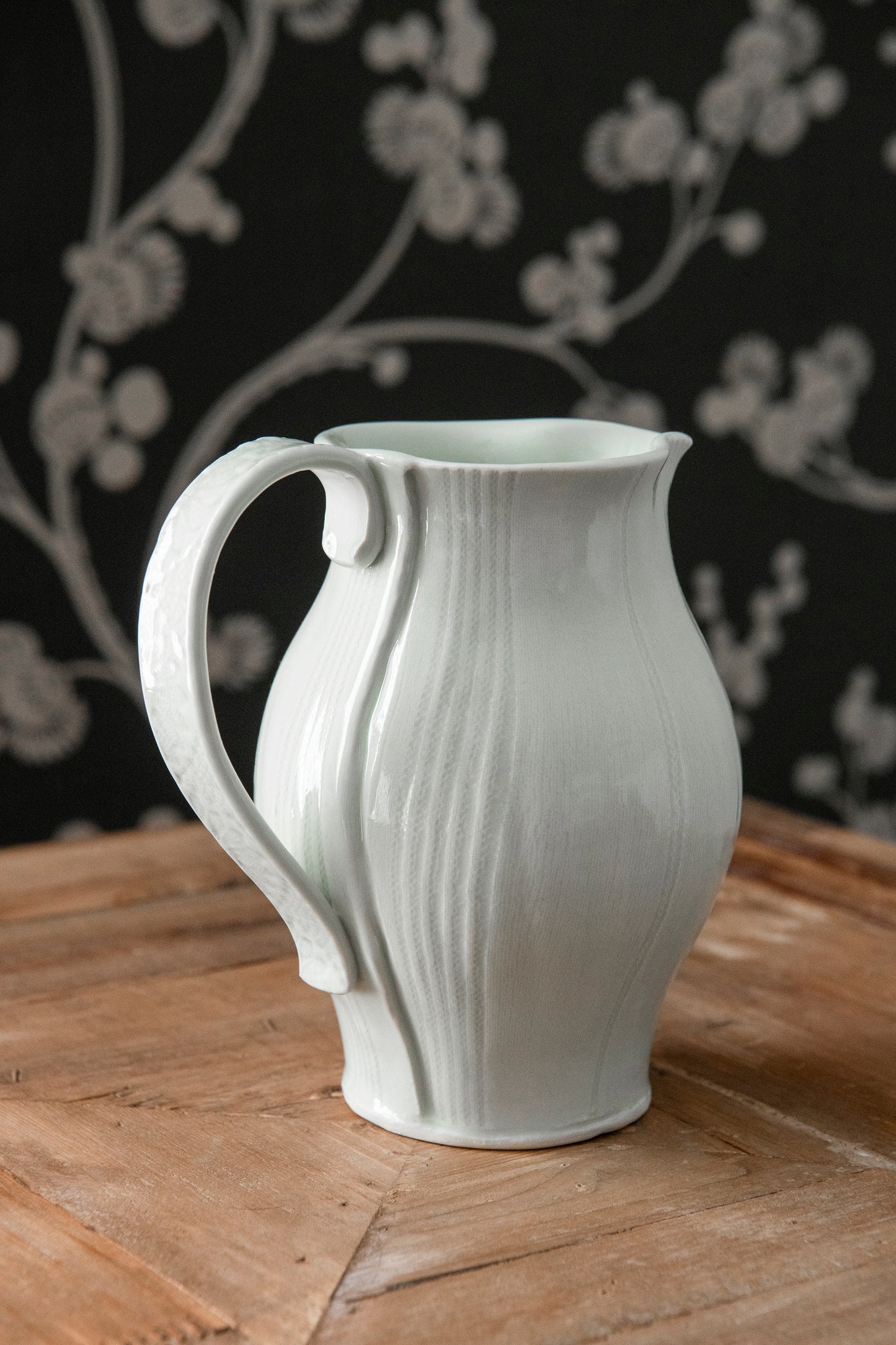 Linen Series Porcelain Pitcher