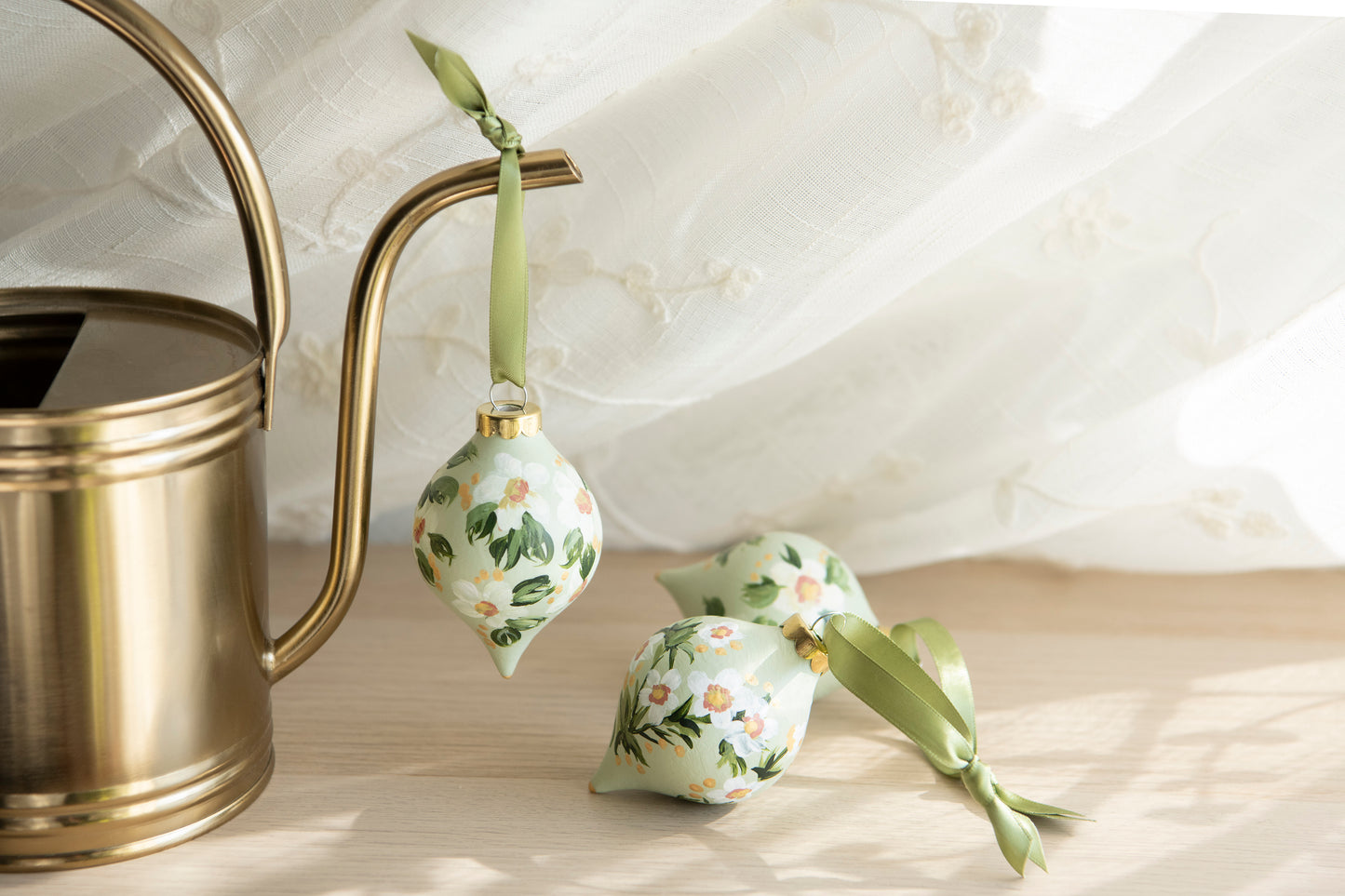 Hand Painted Ornaments - Anemone