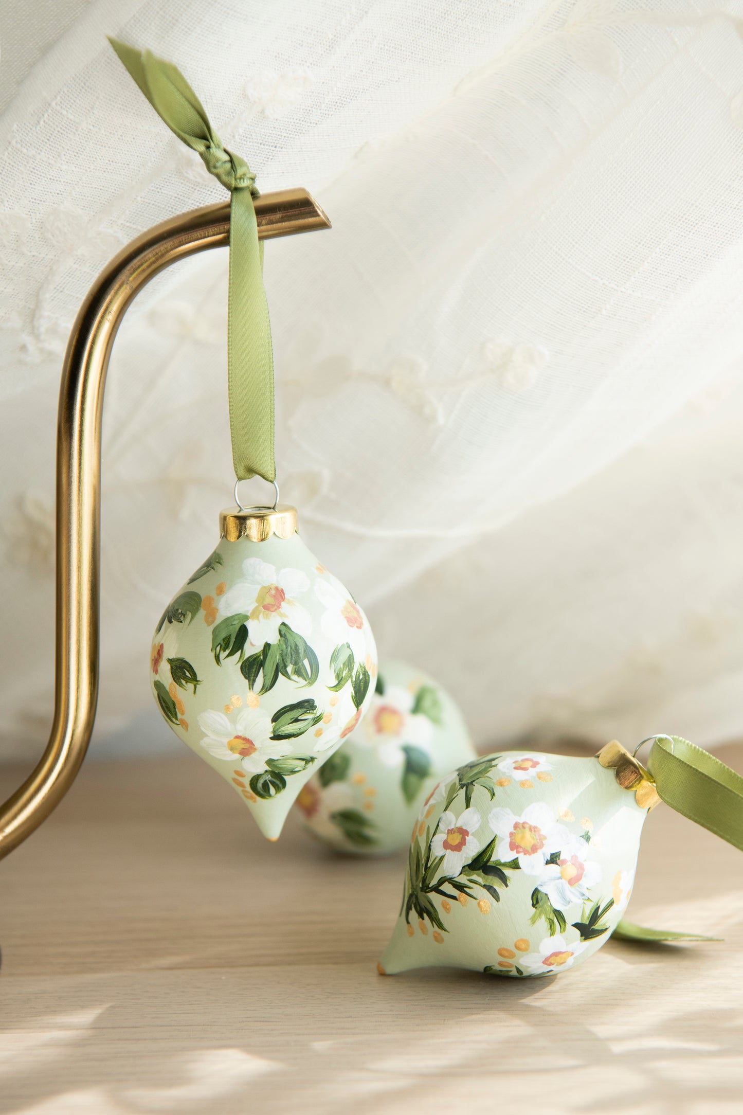 Hand Painted Ornaments - Anemone