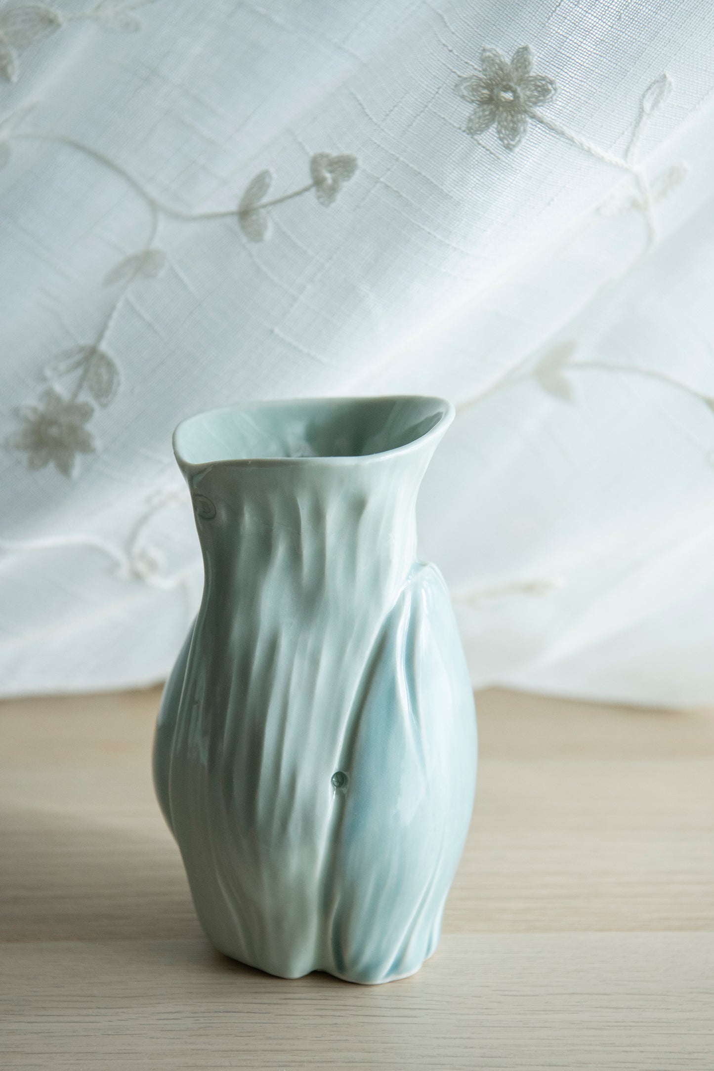 Blue Heron Bud Vase