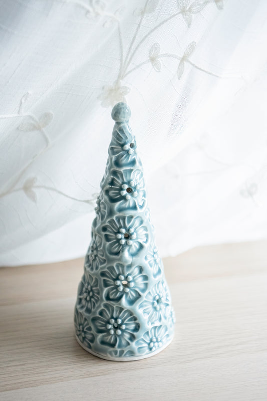 Porcelain Tree Luminaire - Juniper Berry