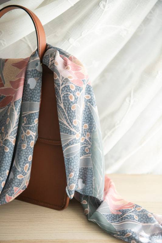 Floral Georgette Scarf